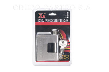 Foto de Candado XE Blister 84mm Seguridad Anticizalla (4 llaves)  O6C2892 (24)