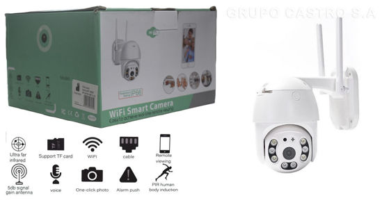 Foto de Camara Inalambrica WIFI O2M2897 APP V360 PRO 1080P 12v (30)