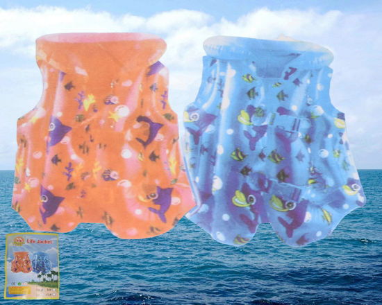 Foto de FLOTADOR INFLABLE CHALECO M3O26015 40CMS TALLA "S"
