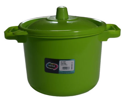 Foto de Ollita Megaplast Verde Citrico (TV4) 1.5 ltrs AA11699V 15x20.5cms(72)