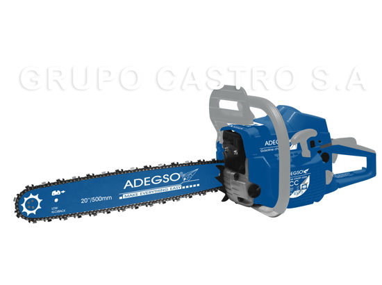 Foto de Motosierra Gas 50 cc 20" 2T 3200r/min 2.5KW ADEGSO AD-40218 (2)