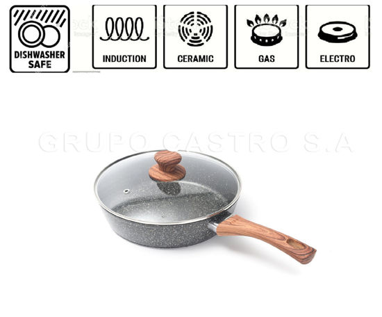 Foto de Sarten Alum Marmoleado 28 cms c/t antiadh COOKSUN OBG28951 (12)