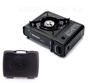 Foto de Estufa gas portatil 1Q autom camping Happy Home BDZ-155-A GET25-14 (6)
