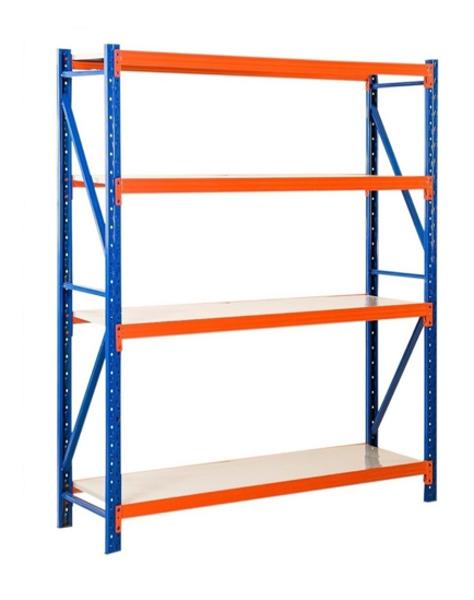 Foto de Estanteria Rack 4 niveles O672891 2.20 mts largo x3 mts alto x70 cms ancho 300 Kilos 