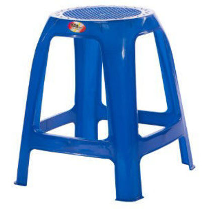Foto de Banco Milan Z25 Azul Pepsi AA11039R Megaplast 45alt,29diam cms