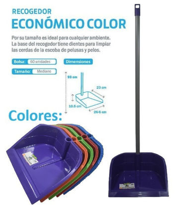 Foto de Pala C/B Recogedor Color Prolimso REC005 81x27x23 cms (60)