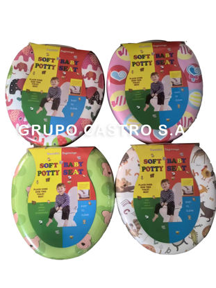 Foto de Asiento Inodoro Acolchado Dec niño O8E2892 28x26 cms (24)