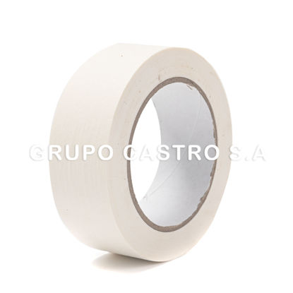 Foto de Cinta Masking Tape 1-1/2"x 50mts 3.8cms OB42409  hule resina (72)