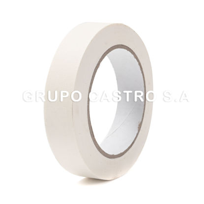Foto de Cinta Masking Tape 1"x 50mts 2.4cms OAS2892  hule resina (144)