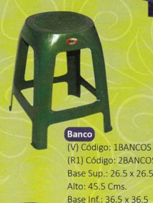 Foto de Banco 1BANCOS Beige Neoplast  45.5x26.5cms 