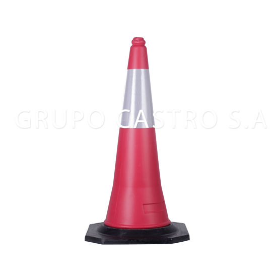 Foto de Cono Reflectivo p/Trafico O8E2893 50 alto/base 28 cms (20) 