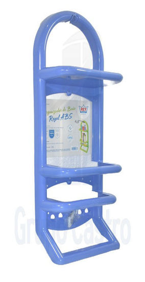 Foto de Organizador baño royal abs Rey Celeste OGX060000 68.8AL X 12.2AN X 26.6L CMS