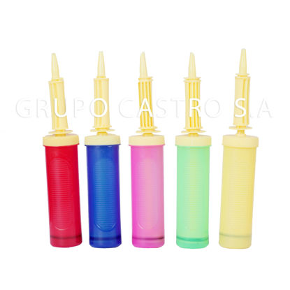 Foto de Inflador para globos Colores OBK289666 27x4.5cms (100)
