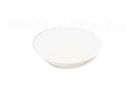 Foto de Plato Sopero Melam Blanco 7" 17.8diam,4.5alt cms 10027 GET29-03 (360)
