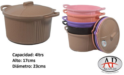 Foto de Ollita Rattan 4ltrs APG-1217 alcaplast 17alx23dia cms (48)