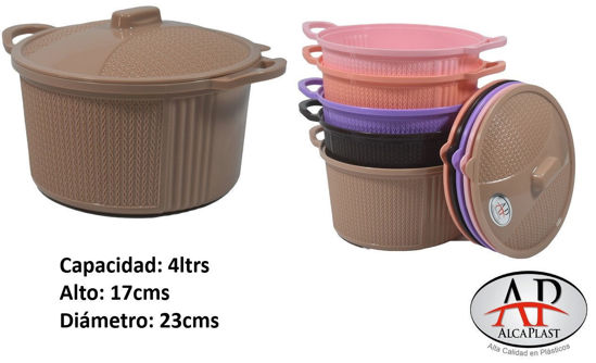 Foto de Ollita Rattan 4ltrs APG-1217 alcaplast 17alx23dia cms (48)
