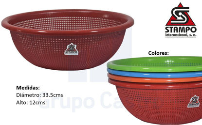 Foto de Colador Fino #3 COLA03  Stampo 33.5diam,12 alt cms