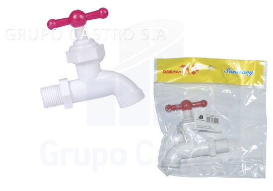 Foto de Llave chorro c/rosca 1/2" OAU2891 DASHAYU (240)