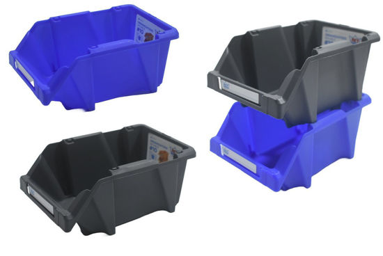Foto de Organizatodo Apilable AMARILLO REY #10 OGX028600 Larg17Xanc10.2XAlt7.6 cms