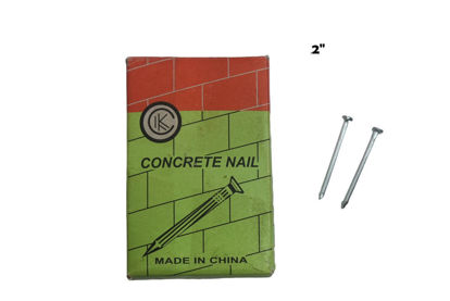 Foto de Clavo acero kilo galv concreto 2" GET38-06 FLINT CK 3.76x50mm plateado (230pcs Aprox) (20)