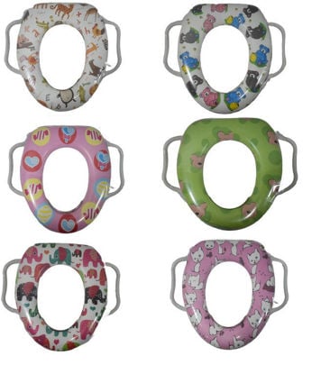 Foto de Asiento Inodoro Acolchado niño c/agar O8E2891 28x33cms (24)