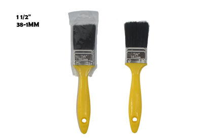 Foto de Brocha p/pintar 1/5" MBO2608 amarilla pelo negro
