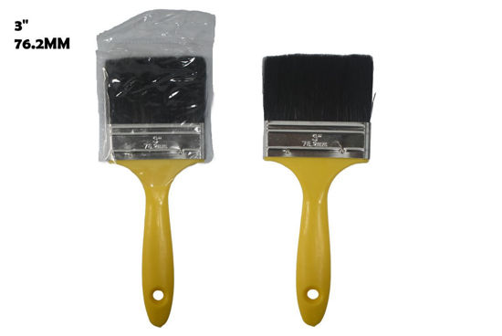 Foto de Brocha p/pintar 3" MBO26011 amarilla pelo negro