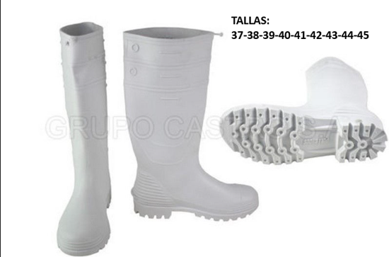 Foto de Bota Alta Blanca Ditta Flex 37 AL 45