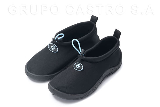 Foto de Zapato Acuatico Unisex del 30 al 40 negro