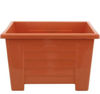 Foto de Maceta cuadrado estilo madera 13"  spartaplast