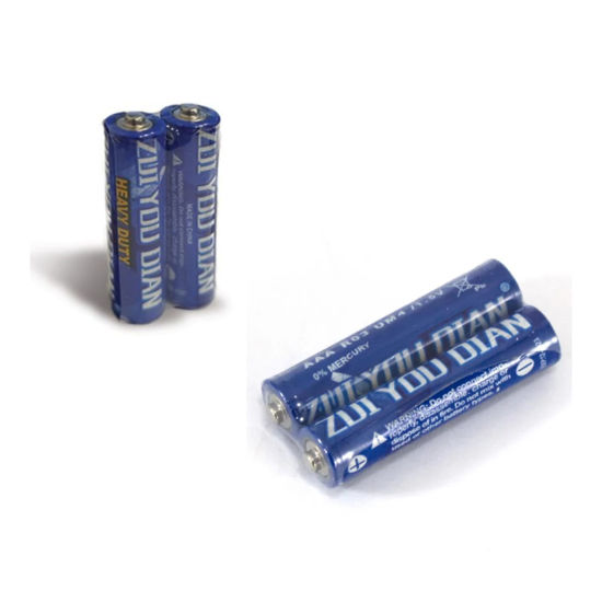 Foto de BATERIAS SET 2 PZS zui you dian  AAA  um-4  r03 1.5v 