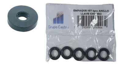 Foto de Set Empaques 5 Pcs Anillos Llave Chorro 