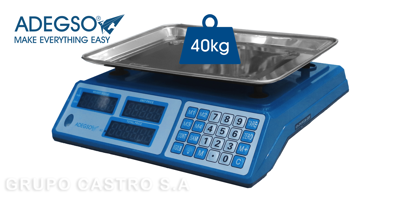 Foto de Balanza Digital  40 Kilos AD-80178 35.5x33.3 cms  ADEGSO (4)