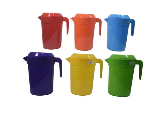 Foto de Jarra Plastica 4 ltrs c/t 0448/0441 Spartaplast 25.5x16.5cms (48)