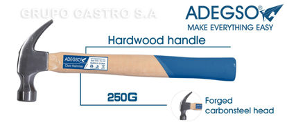 Foto de Martillo 250 grs/ 8 onz P Madera AD-20060 ADEGSO (6) (60)