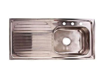 Foto de FREGADERO EMPOTRAR TANQUE DERECHO 50 x 1mtrs FRE-17-1 FEM FERMETAL 
