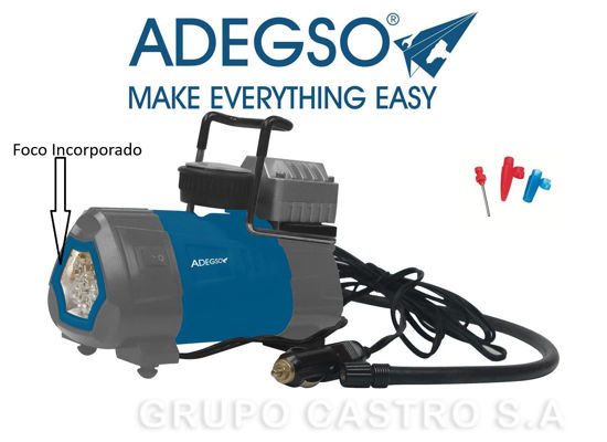 Foto de Compresor Aire12v-50w  AD-40039 300 psi ADEGSO (12)