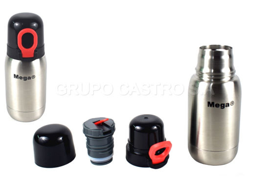 Foto de Termo Cafe 0.25 LitrosTBII025CEJS Acero Inox c/flip top (12) 