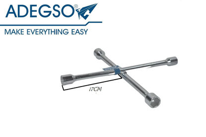 Foto de LLave Rana Cruz 14" / 35 cms 17-19-21-23 mm AD-50201 ADEGSO (20)