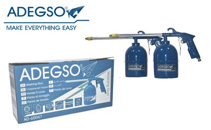 Foto de Set 2 pcs Pistola Aire de Lavado 900 cc AD-60047 ADEGSO (20)