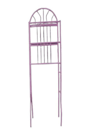 Foto de ORGANIZADOR METAL PARA BAÑO ROSADO DELFIN SPS-02PK 59X26X174 CMS
