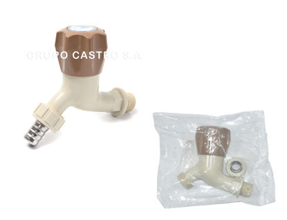 Foto de LLave chorro PVC 1/2" 07Q2892 Grupo Castro (240)