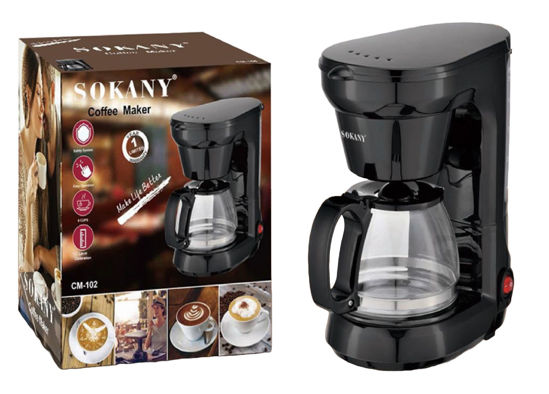Foto de Coffe Maker 5 tazas 750ML NAB3215 CM-102 SOKANY 650watts (8)