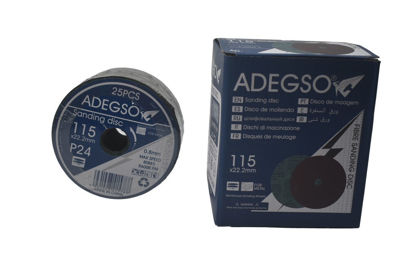 Foto de Disco Flap 25 pcs metal 4.5" 115X22.2mm P24 AD-30157 ADEGSO(2) (40)