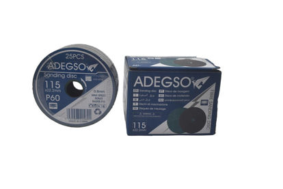 Foto de Disco Flap 25 pcs metal 4.5" 115x22.2mm P60 AD-30159 ADEGSO (2)(40)