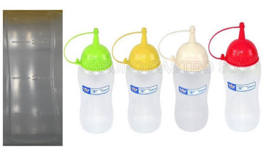 Foto de Frasco Salsero Gourrmet 380 ml ENV001000 21.3alt,6.2diam cms Rey (144)