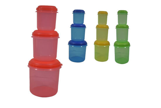 Foto de Hermetico Set 3 piezas fresh  400 ml/900 ml/1.6 Ltrs  Doriplast (36)