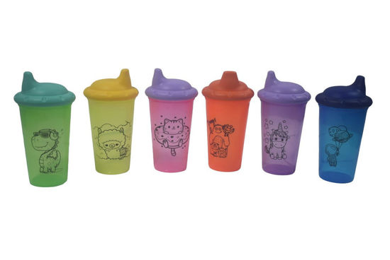 Foto de Vaso plastico 10 onz /300ml Entrenador (beberito)doriplast 16x8cms (36)
