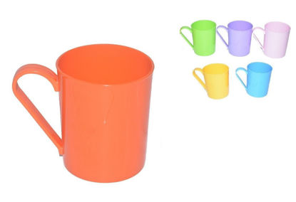 Foto de Jarra / Taza  Plastica Mary 14onz/400 ml 10 alt x 8,5 cms Doriplast (24)