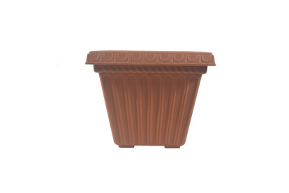 Foto de Maceta cuadrada #1 10136 Terracota Spartaplast 35x32 cms 22 lts